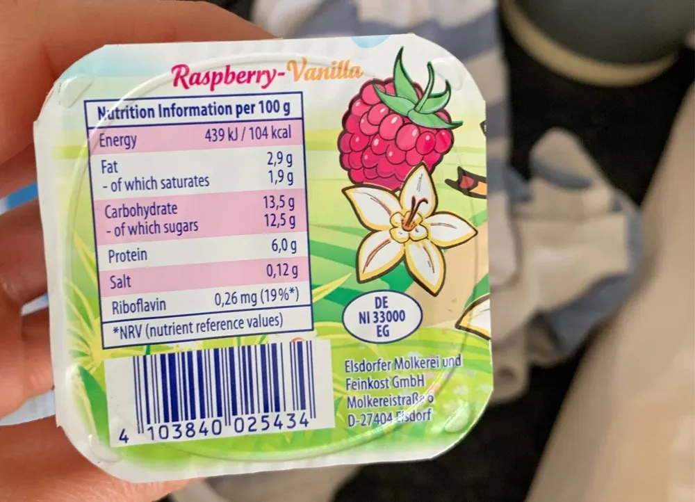 Raspberry vanilla