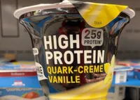 High proteine quark-creme vanille