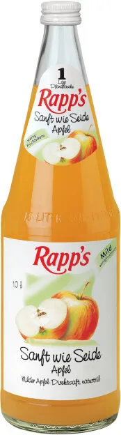 Sanft wie Seide Apfelsaft