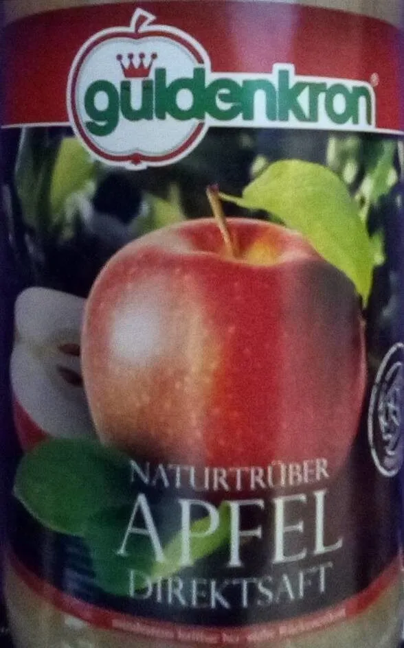 Naturtrüber Apfel Direktsaft