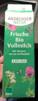 Frische Bio-Vollmilch