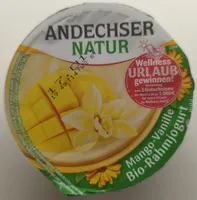 Bio-Rahmjogurt mild Mango-Vanille