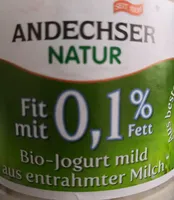 Bio-Joghurt Mild 0,1%