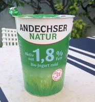 Fettarmer Bio-Jogurt mild 1,8% Fett