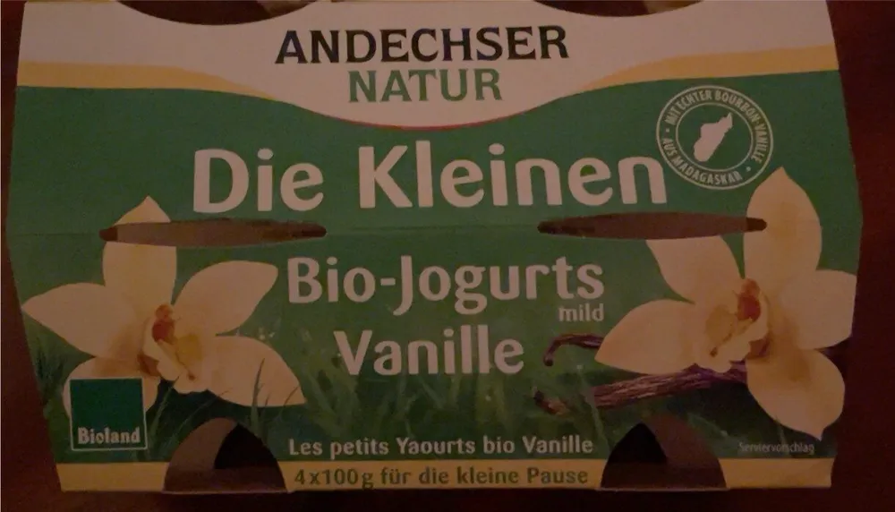 Die Kleinen Bio-Jogurt mild Vanille
