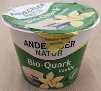 Bio Fromage frais Andechser, Vanille