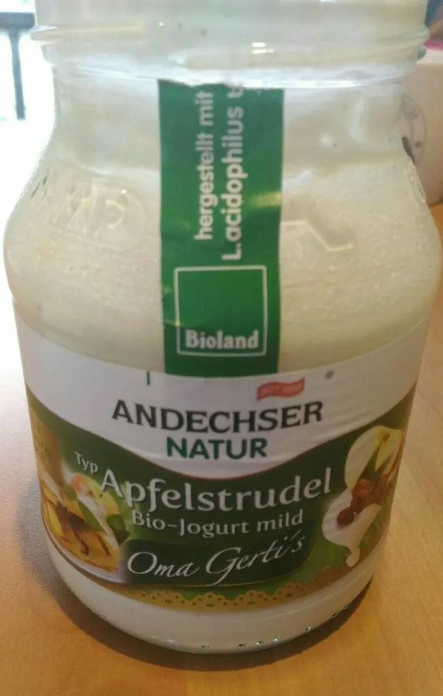Bio Joghurt, Apfelstrudel Oma Gerti