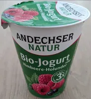 Bio-Jogurt mild Himbeere-Holunder