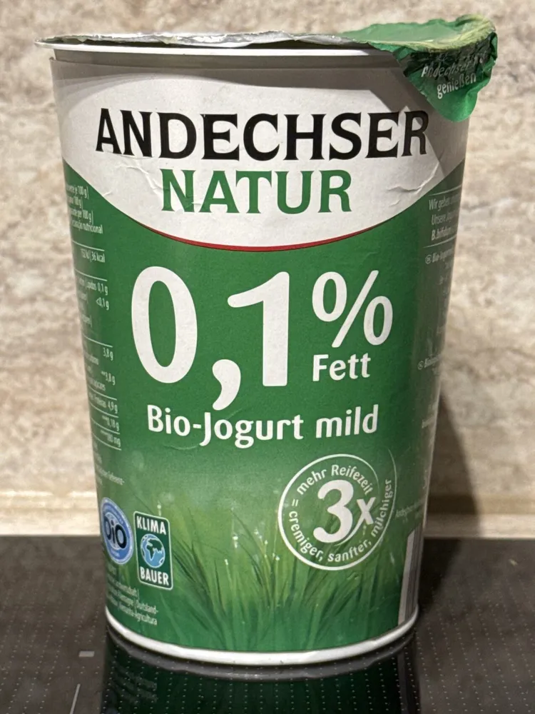 Bio-Jogurt mild 0,1% Fett
