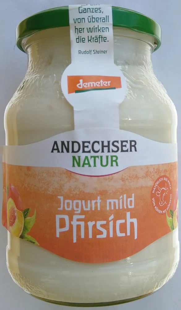 Joghurt mild Pfirsich
