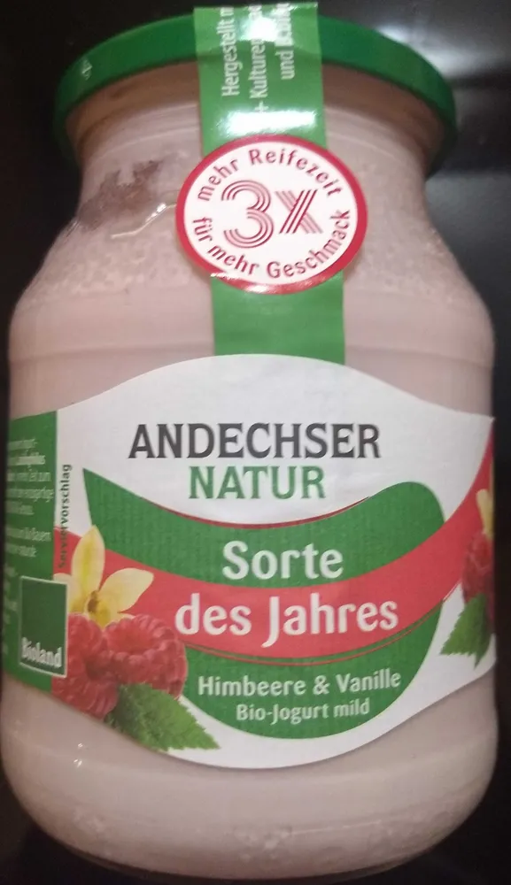 Sorte des Jahres Himbeere & Vanille