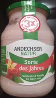 Sorte des Jahres Himbeere & Vanille