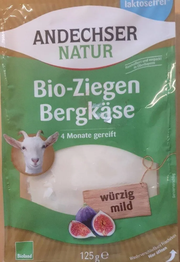 Bio-Ziegen Bergkäse