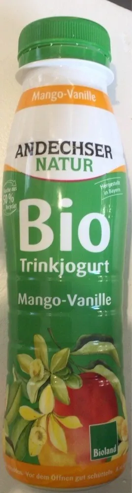 Trinkjogurt Mango-Vanille