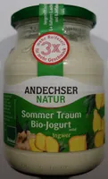 Sommer Traum Bio-Joghurt Ingwer