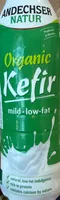 Lait bio demi-écrémé fermenté au  kéfir