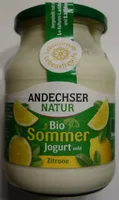 Bio Sommer Joghurt mild Zitrone