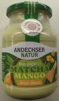 Bio-Joghurt mild Matcha Mango