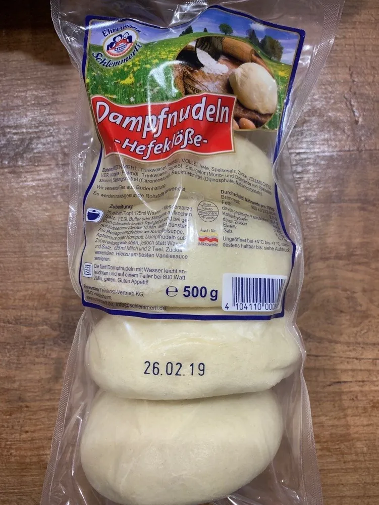 Dampfnudeln Hefeklösse