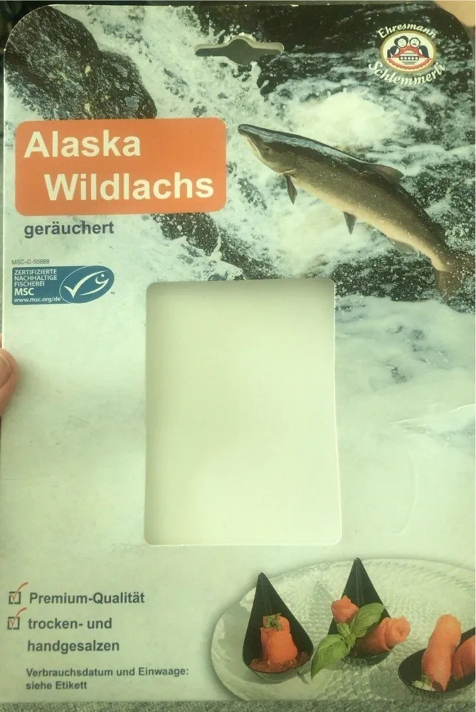 Alaska Wildlachs geräuchert