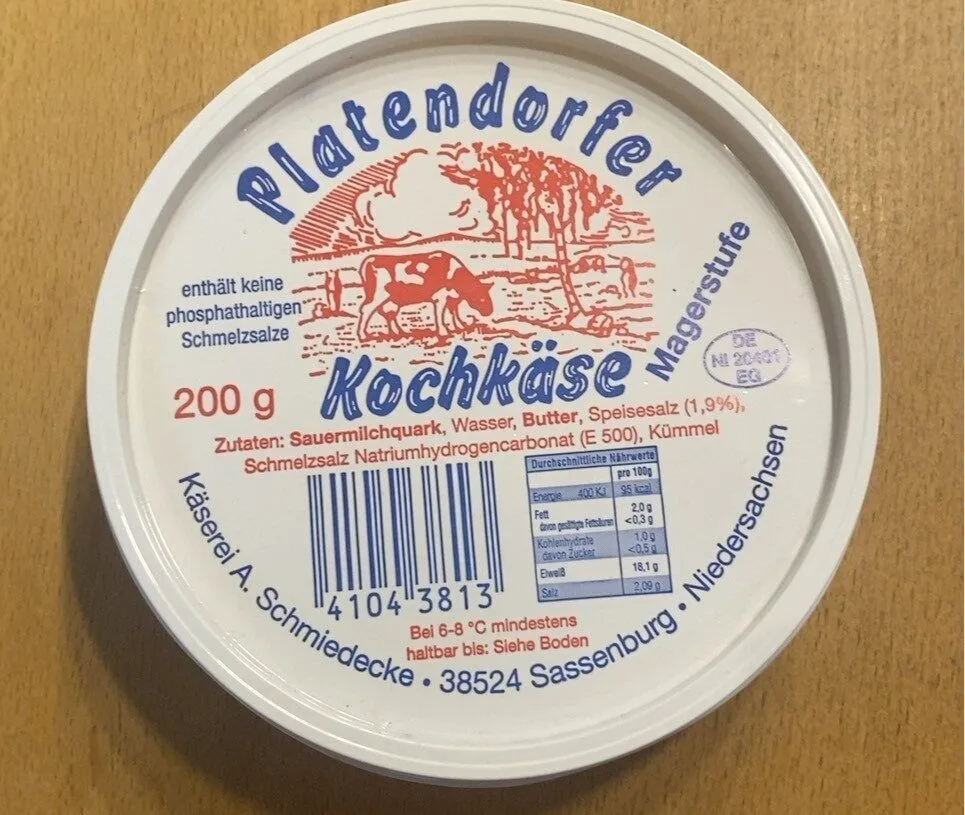 Platendorfer Kochkäse