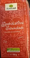 Chocolat lait au speculoos