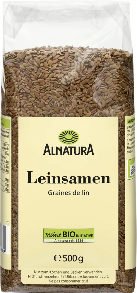 Leinsamen Braun