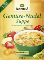 Gemüse Nudel Suppe
