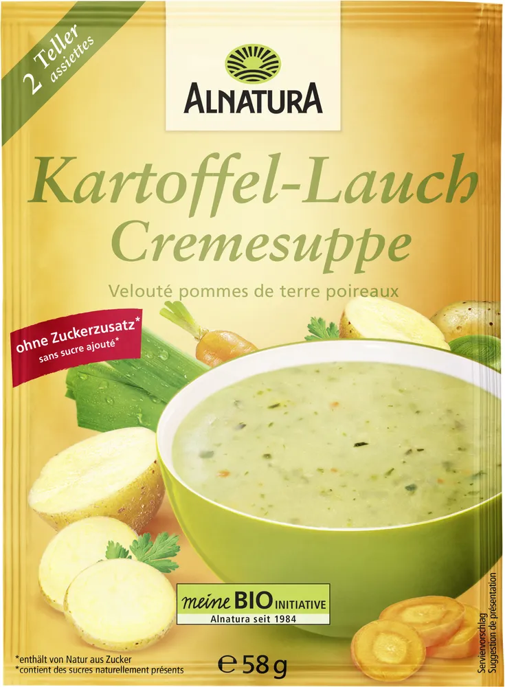 Kartoffel Lauch Suppe