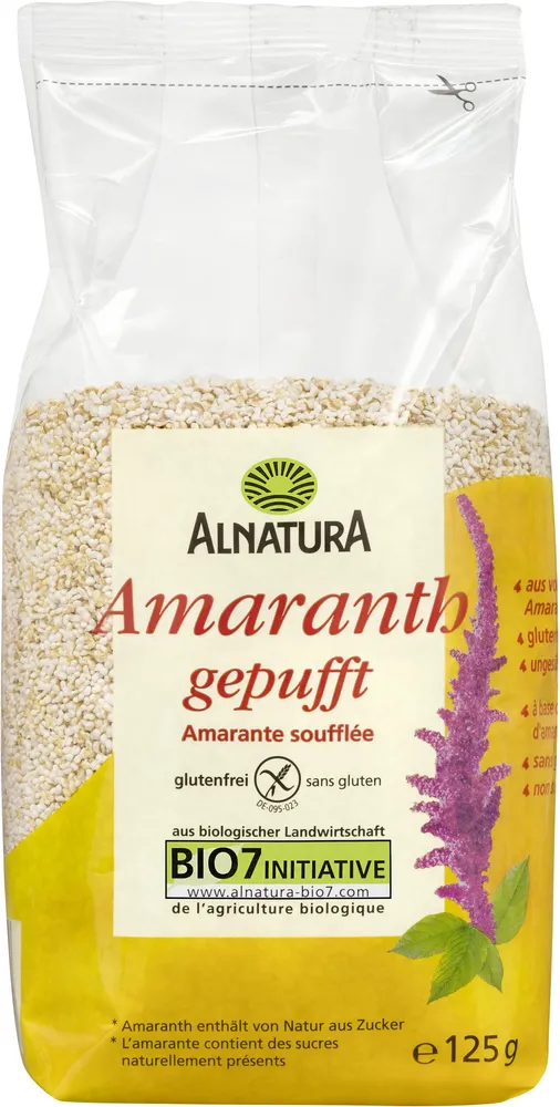 Amaranth gepufft