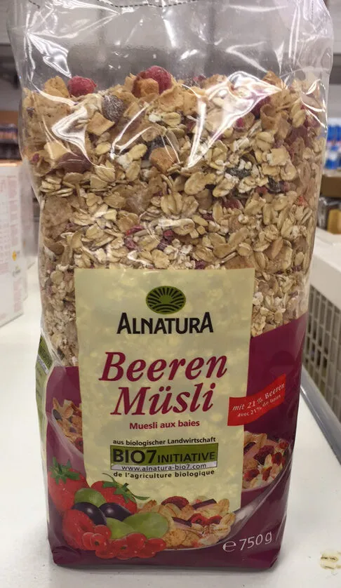 Muesli aux baies