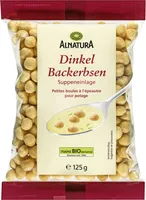 Dinkel Backerbsen