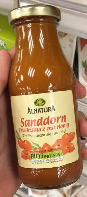 Coulis d'argousier au miel