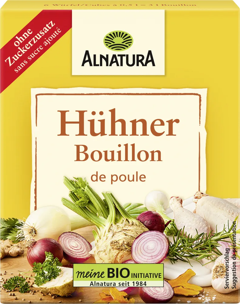Hühnerbouillon, Würfel