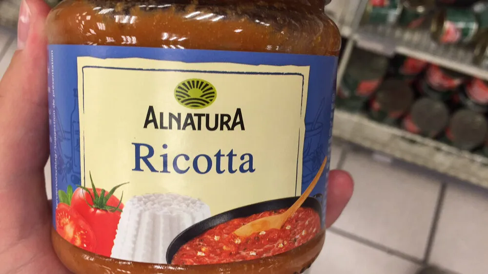 Ricotta Sauce tomate bio avec ricotta
