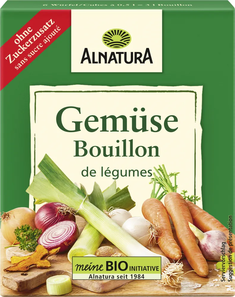 Gemüsebouillon Würfel