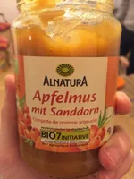 Compote pomme argousier