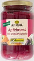 Apfelmark mit Johannisbeere