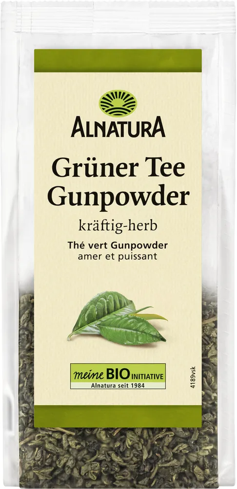 Grüner Tee Gunpowder lose