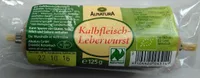 Kalbfleisch-Leberwurst