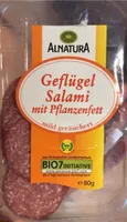 Geflügel Salami Bio, Mild geräuchert