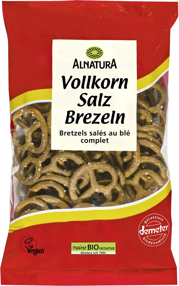 Vollkorn Brezeln