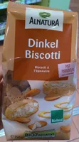 Dinkel Biscotti mit Mandeln