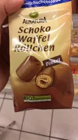 Schoko Waffel Röllchen Dinkel