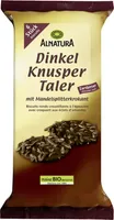 Mandel Dinkel Taler Zartbitter