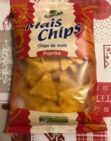 Chips de maïs paprika