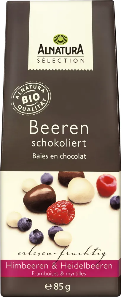 Beeren schokoliert