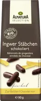 Ingwer Stäbchen schokoliert