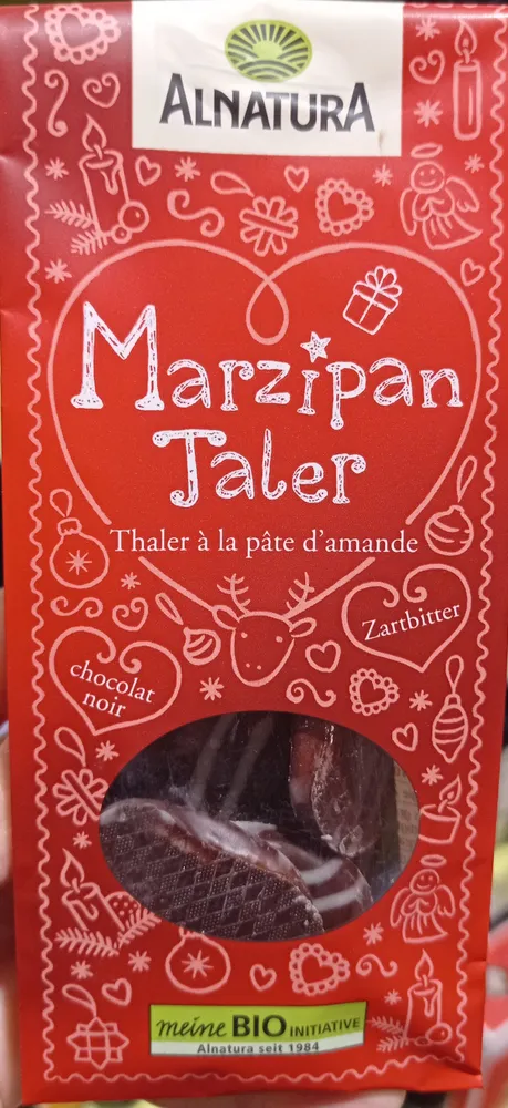 Marzipan Taler Zartbitter