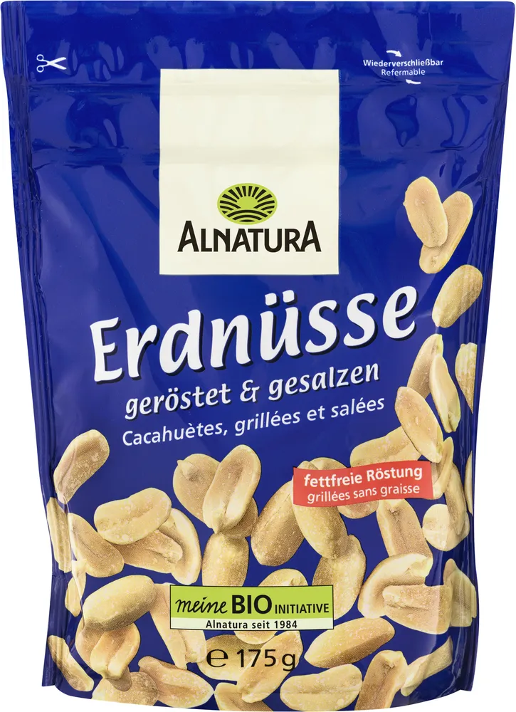 Erdnüsse geröstet & gesalzen